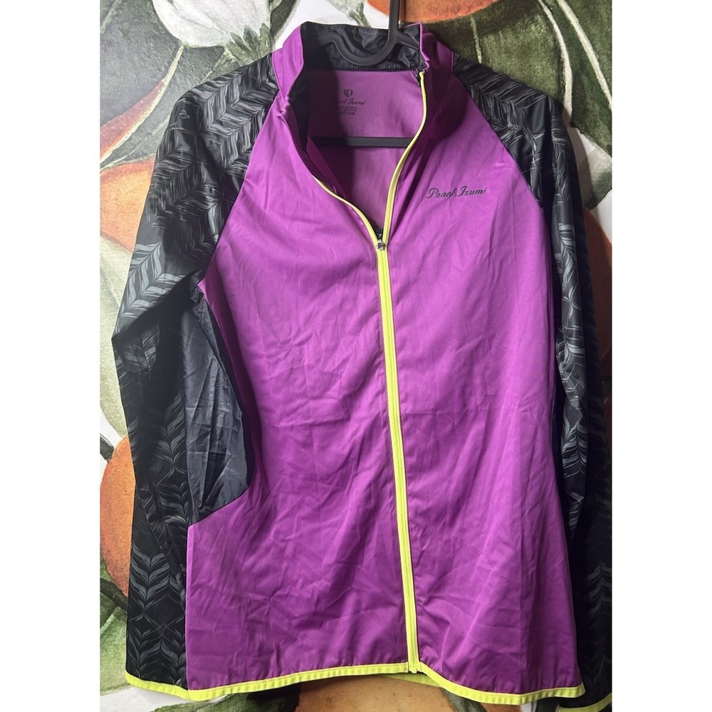 Pearl Izumi Cycling Jacket Elite Series Barrier Womens Medium Vented Windbreaker